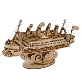 つくるんです® 日本語説明書付 3D ウッドパズル TG306 クルーズ船