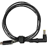 アドテック Pnasonic HP Lenovo NEC 対応充電ケーブル 15V～16V,19V～21V対応 eMarker搭載 1.2m PD充電 95W対応（USB Type-C/5.5mm-2.5mmコネクタ） APC-A095CM-5525