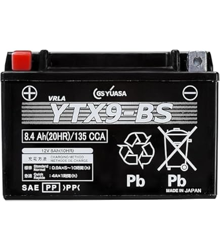 YTZ14S 国内メーカー GS ユアサ バイク バッテリー