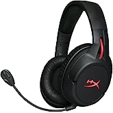HyperX Cloud Flight - Wireless Gaming Headset, Long Lasting Battery up to 30 Hours, Detachable Noise Cancelling Microphone, R
