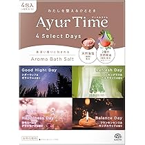 アユールタイム　フランキンセンス&サンダルウッド　詰め替え　12回480g 7袋 Amazon.co.jp: アーユルタイム バランスデイ バスソルト
