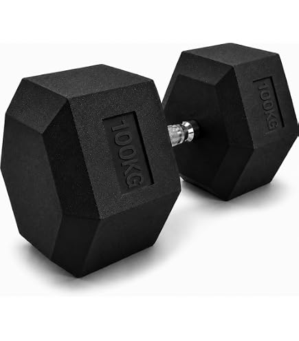 Amazon | 1kg~10kgヘックスダンベル＆縦型ダンベルラック | ノー