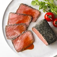クワムラハム 訳あり ローストビーフ 合計600g 小分け5個 無添加 冷凍 ブロック タレなし 低温調理 赤身 業務用 ストック