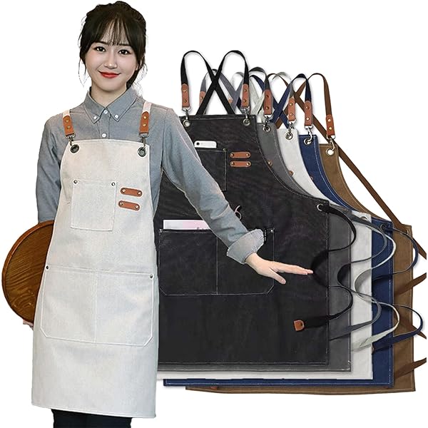 Amazon.co.jp: いちご柄 エプロン H型 エプロン 首掛け シンプル