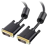 Cable Matters DVI ケーブル 3m、金メッキ端子・2K解像度、DVI-D ケーブル デュアルリンク