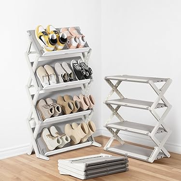 Amazon.co.jp 売れ筋ランキング: 折りたたみ式シューズラック の中で