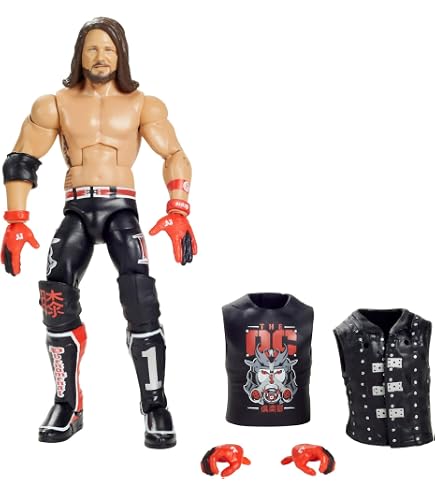 Amazon | WWE ベーシック アクションフィギュア WAVE82/AJスタイルズ