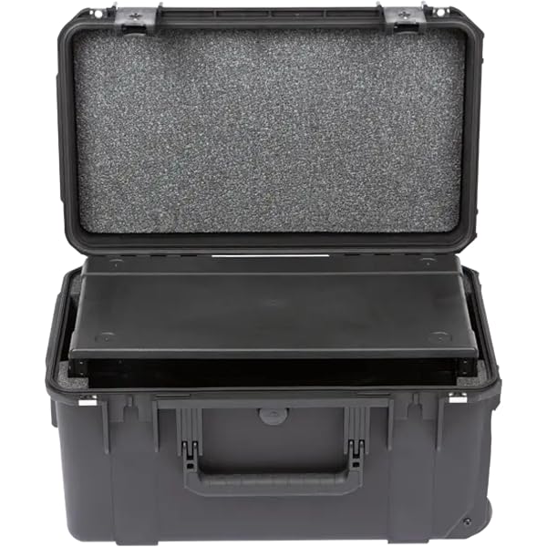 Amazon.co.jp: SKB iSeries 2U 浅型フライラック 防水ポリプロピレン