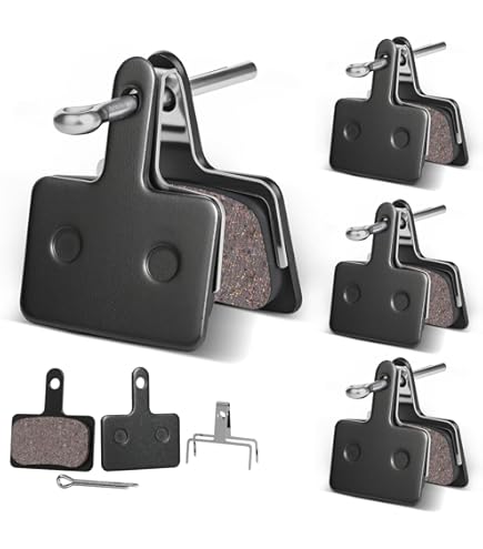 2 Pairs E-Bike Brake Pads Compatible Electric Bike Disc Brake Pads