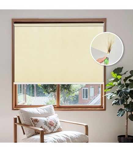Amazon｜FHSBlinds ロールスクリーン ロールカーテン FHSBlinds