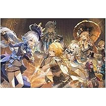 Amazon.co.jp: 原神 ジグソーパズル 木製パズル 1000ピース 300