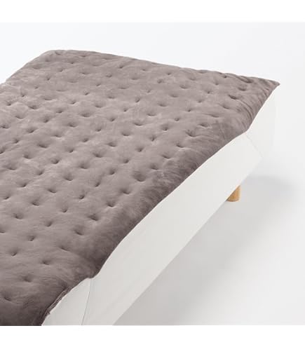 Amazon｜無印良品 ムレにくいあたたかファイバー厚手敷パッド