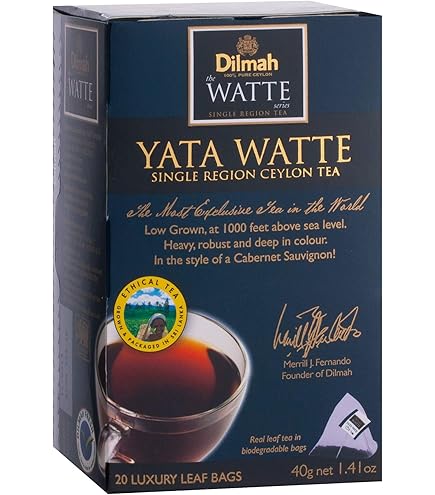 デカフェ ディルマ Dilmah 紅茶 スリランカ ティーバッグ セイロン