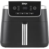 Ninja Air Fryer Pro, 4.7L Capacity, 4 Cooking Functions, Space Saving Design, Air Crisp Technology, Perfect for Apartment Liv