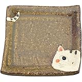 猫豆皿・角型