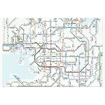 Amazon | 鉄道路線図クリアファイル 関西 日本語 RFKJ 東京カート
