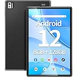 【Android 12 タブレット 10.1インチ WiFiモデル】SGIN タブレット、8GB RAM+128GB ROM+512GB 拡張、8コア CPU、1280*800 解像度、IPS、6000mAh、8MP/5MPカメラ+GMS認証+無線投