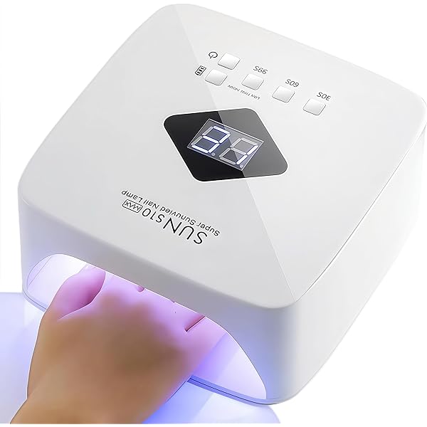 Amazon | コードレスUVネイルランプ 120W 充電式UVライト ジェル