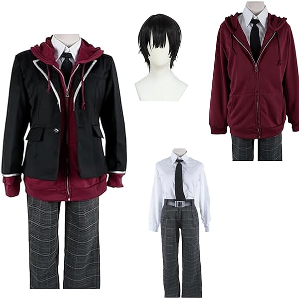 葛葉 制服 コスプレ衣装 Amazon.co.jp: [青空COS]コスプレ葛葉衣装 制服 学生 黒髪 コスプレ