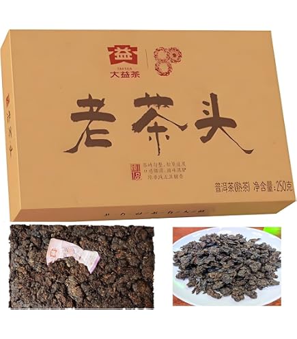 Amazon.co.jp: 大益七子餅茶 本場中国雲南省産の健康プーアル茶 「3年