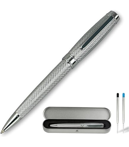 Amazon | YIVONKA ボールペン 高級ボールペン ブラック リフィル 幅0.5