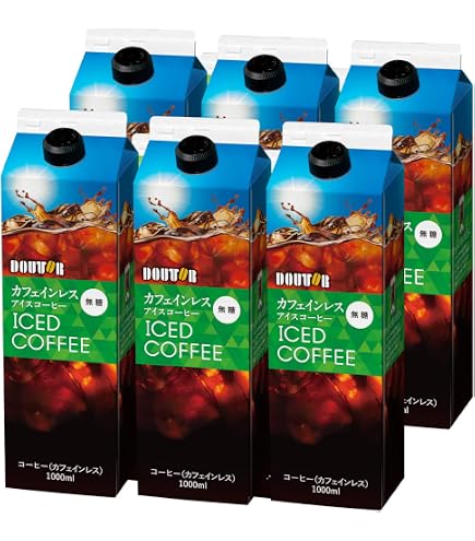 Amazon.co.jp: ドトールコーヒー ポーション (カフェインレス) (11g×6