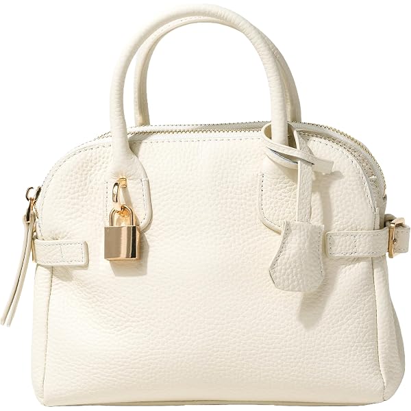レディース 【美品】 HAYNI ヘイニ ベイビーシエナ アイボリー 2way レザー