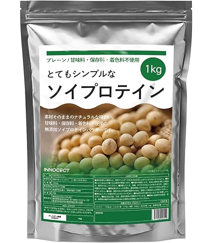 Amazon | 味楽堂 ソイプロテイン 大豆プロテイン 10kg 人工甘味料不 
