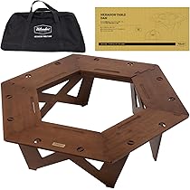 Amazon | Hilander(ハイランダー) ヘキサゴンテーブル DAN