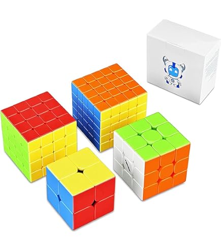 Amazon | Findbetter MOYU 競技用キューブセット 黒素体 世界標準六色