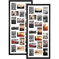 Amazon.co.jp: QUTREY 20枚 開口部 4x6 コラージュ写真フレーム2