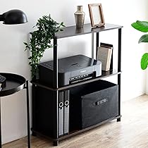 Amazon｜山善(YAMAZEN) ラック 棚 (スリム) A4対応 【組立