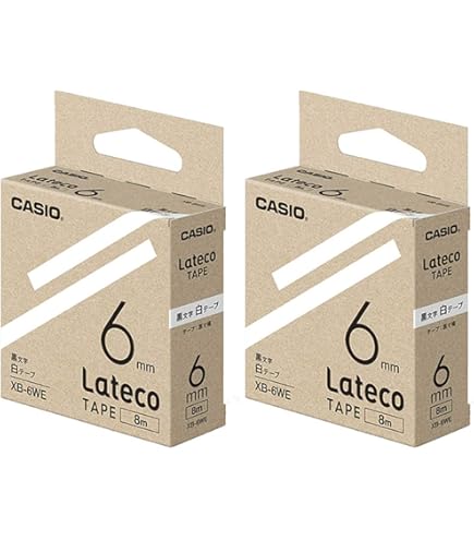 ラベルライター　CASIO Lateco テープセット付 EC-K10SET ラベルライター ラテコ本体テープセット カシオ計算機