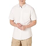 Amazon Essentials Men's Regular-Fit Short-Sleeve Pocket Oxford Shirt
