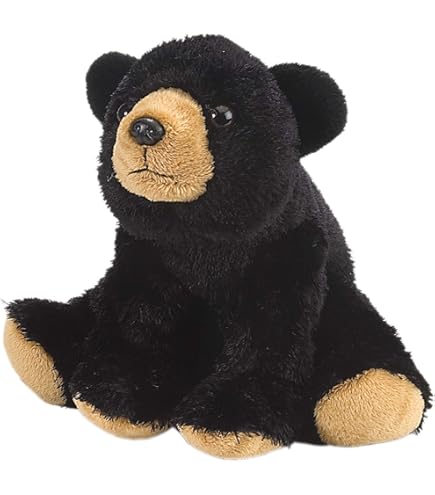 Amazon.co.jp: WEIGEDU ブラックテディベアのぬいぐるみ、黒いクマの