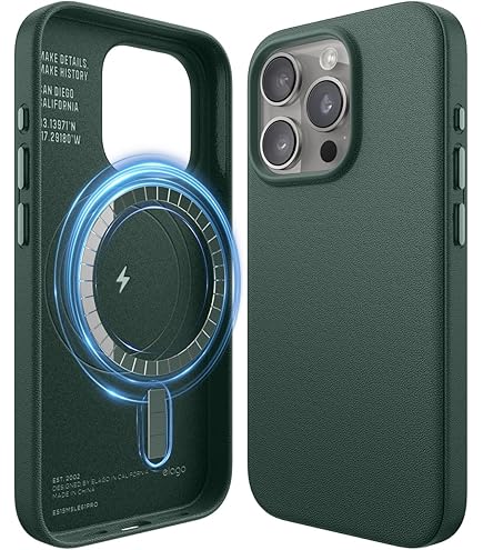 Novada Genuine Leather IPhone 16 Case MagSafe Compatible Back Cover | UK - View #5