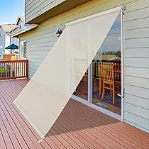 オーダーメイド　オレンジ　手動ロールスクリーン 壁面取り付け オーダーメイド オレンジ 手動ロールスクリーン 壁面取り付け