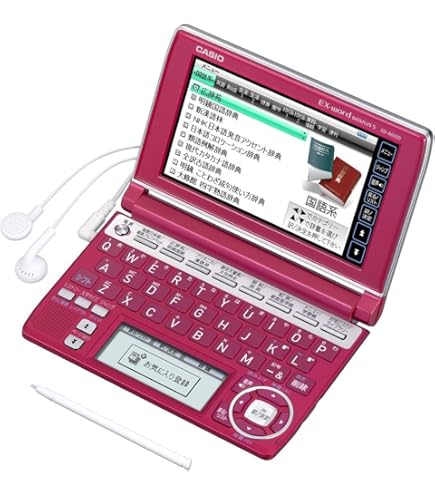 Amazon | CASIO Ex-word 電子辞書 XD-A6200PK 多辞書家庭・実用