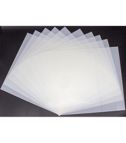 Heavy Duty 14mil Stencil Sheets - 10 Pack Polyester Sheets For Crafts, Tattoos & Duck Calls