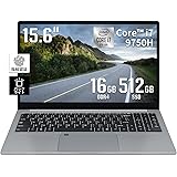 【Core i7第9世代】15.6インチ大画面pc/Core i7-9750H高性能ノートパソコン/6コア12スレッド 16GBメモリ NvMe SSD・メモリ拡張可能/webカメラ/指紋認証ノート/Windows11 Office 2019 /有線