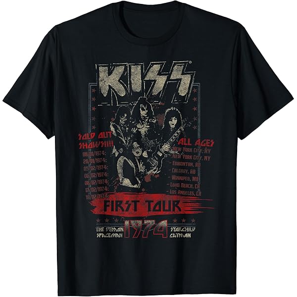 Amazon.co.jp: KISS-エンド・オブ・ザ・ロードツアーイベント Tシャツ