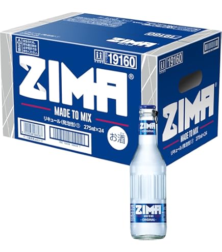 Amazon.co.jp: ZIMA ジーマ 缶 330ml×1ケース/24本 : 食品・飲料・お酒
