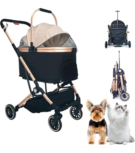 Amazon.co.jp: Blahoo ペットカート ペットバギー ベビーカー 対面式