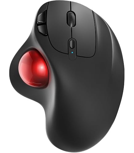 Amazon | SEENDA トラックボールマウス Bluetooth&2.4GHz対応 3台同時