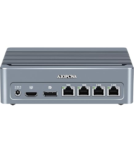 Amazon.co.jp: AIOPCWA Firewall Micro Appliance ミニPC 2×10GbE SFP+
