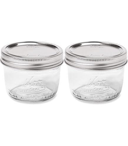 Kerr Wide Mouth Half-Pint Canning Jars (12), Canning - Lehman's