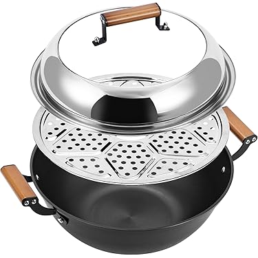 やまさん★ステンレス 両手鍋　フライパン 蓋付き 寄せ鍋用 蓋 ステンレス 18-8ステンレス製 よせ鍋 33cm用 日本製 新潟