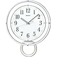 セイコークロック(Seiko Clock) 掛け時計 電波 アナログ 飾り振り子 白 PH205W SEIKO