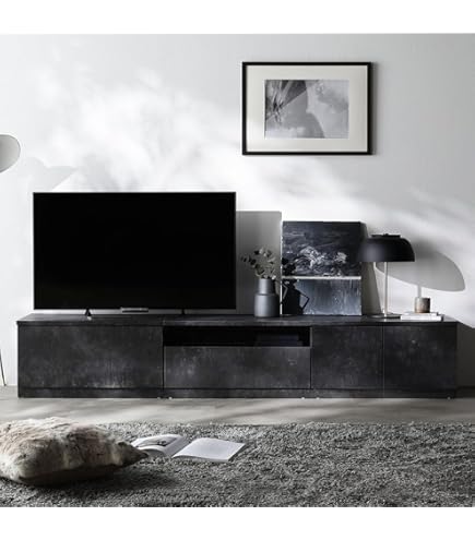 Amazon｜大川家具 東馬 ローボード ラフ 180cm幅｜ローボード・テレビ