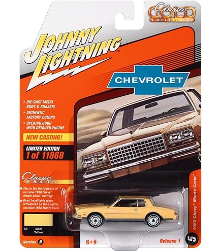 Amazon | Johnny Lightning - 1978 シボレー モンテカルロ | ミニカー